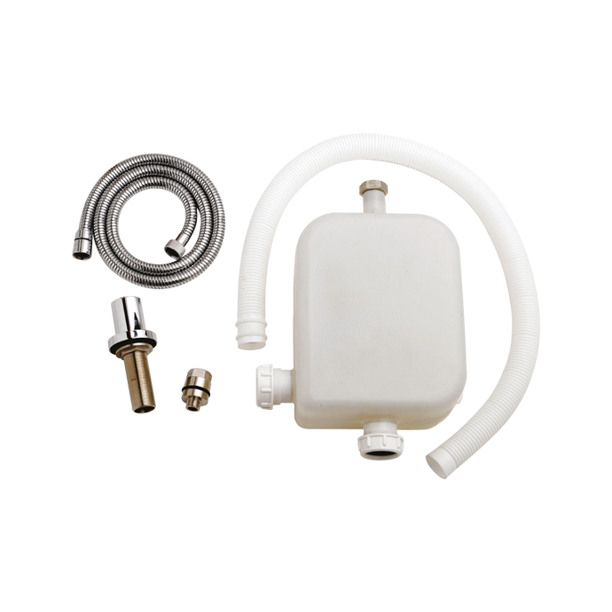 Fairford Chrome Deck Shower Kit