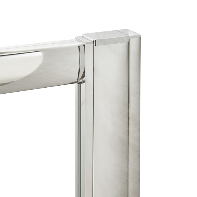 Fairford 6mm Chrome Extension Profile, 1900mm (Pair)