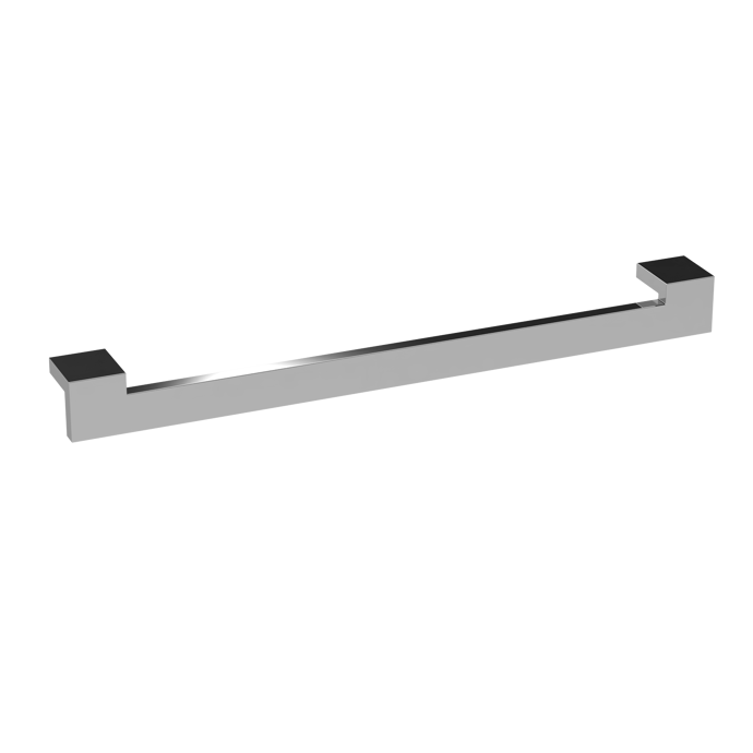 Fairford Square Drop Handle, Chrome, 320mm Centres