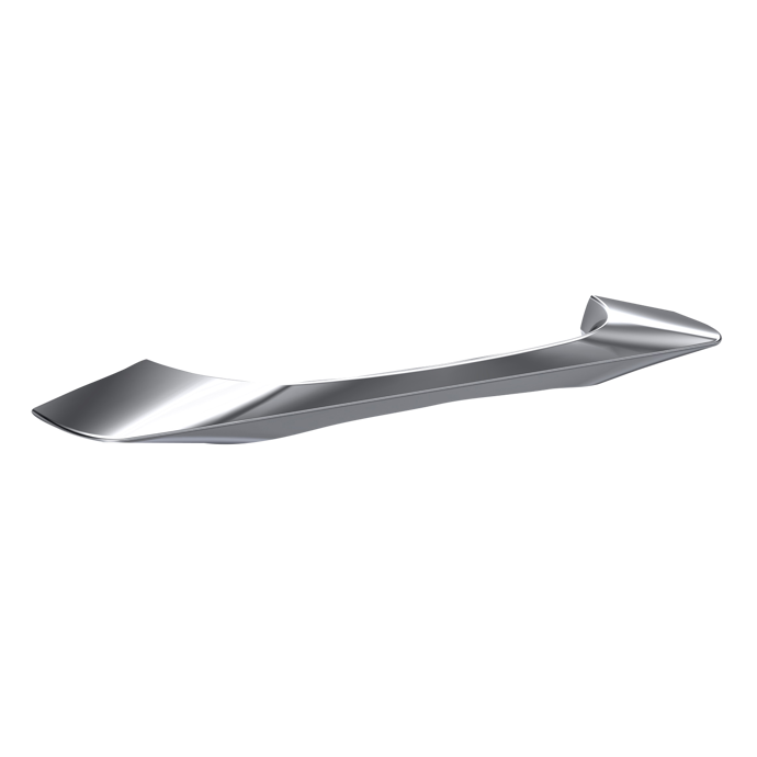 Fairford D Handle, Chrome, 224mm Centres (H106)