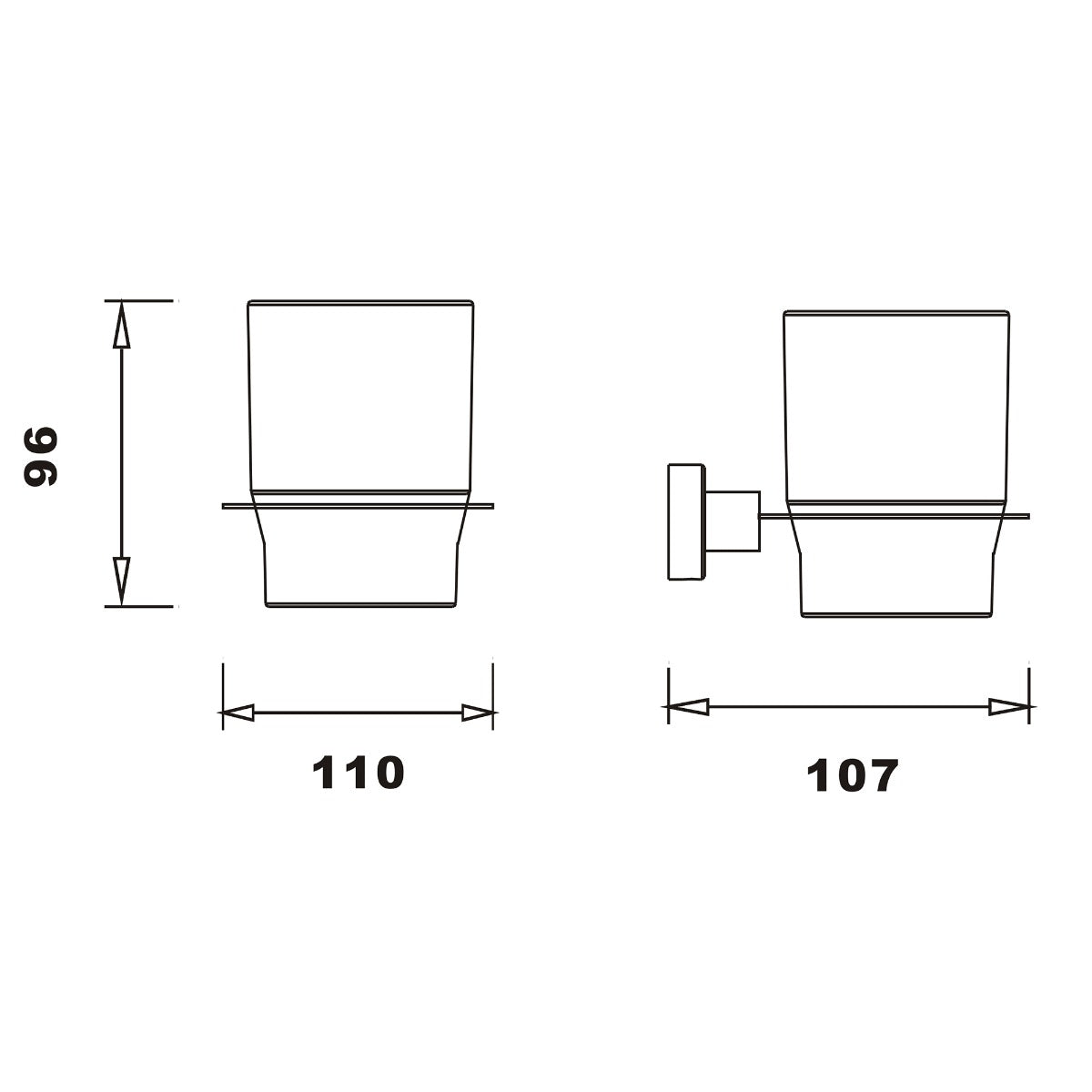 Fairford Brent Tumbler Holder and Cup
