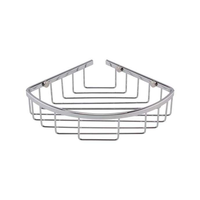 Fairford Chrome Deep Corner Basket