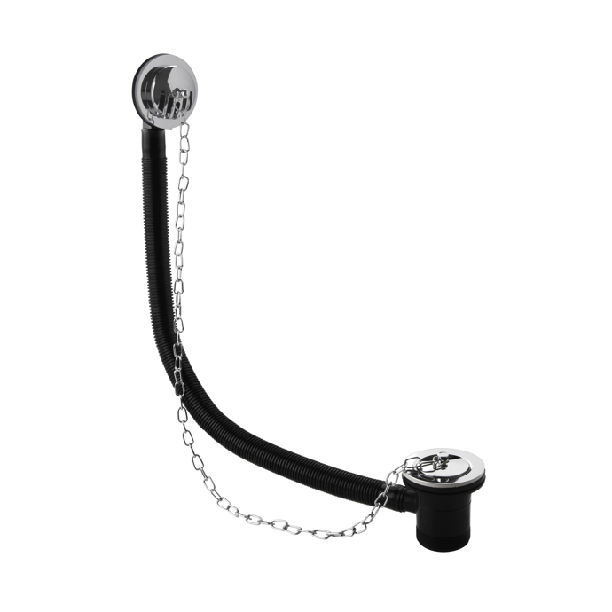 Fairford Chrome Classic Concealed Bath Waste