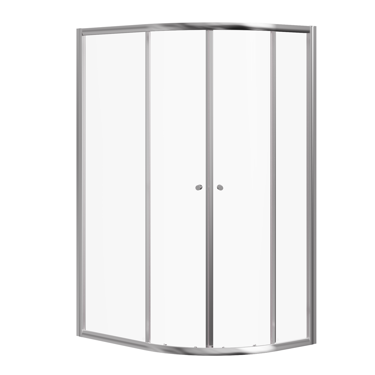 Fairford Pro 6mm, 1200mm x 800mm Offset Quadrant Shower Enclosure