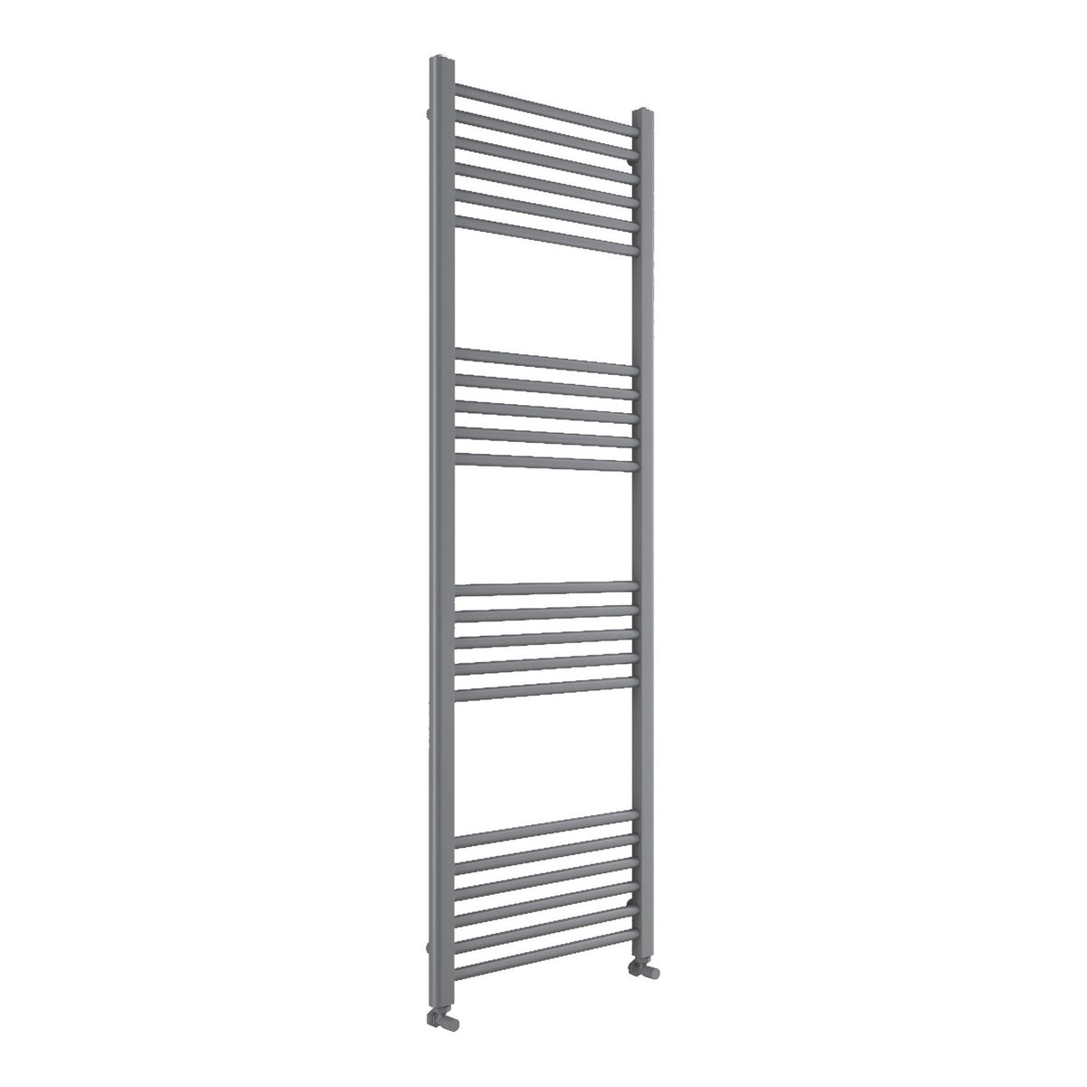 Fairford Metis 1600 x 500mm Gunmetal Towel Rail