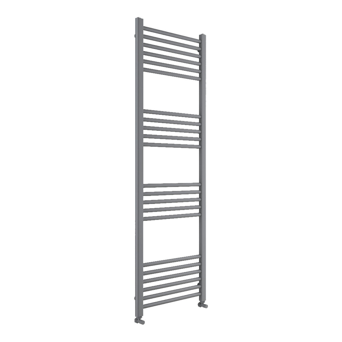 Fairford Metis 1600 x 600mm Gunmetal Towel Rail