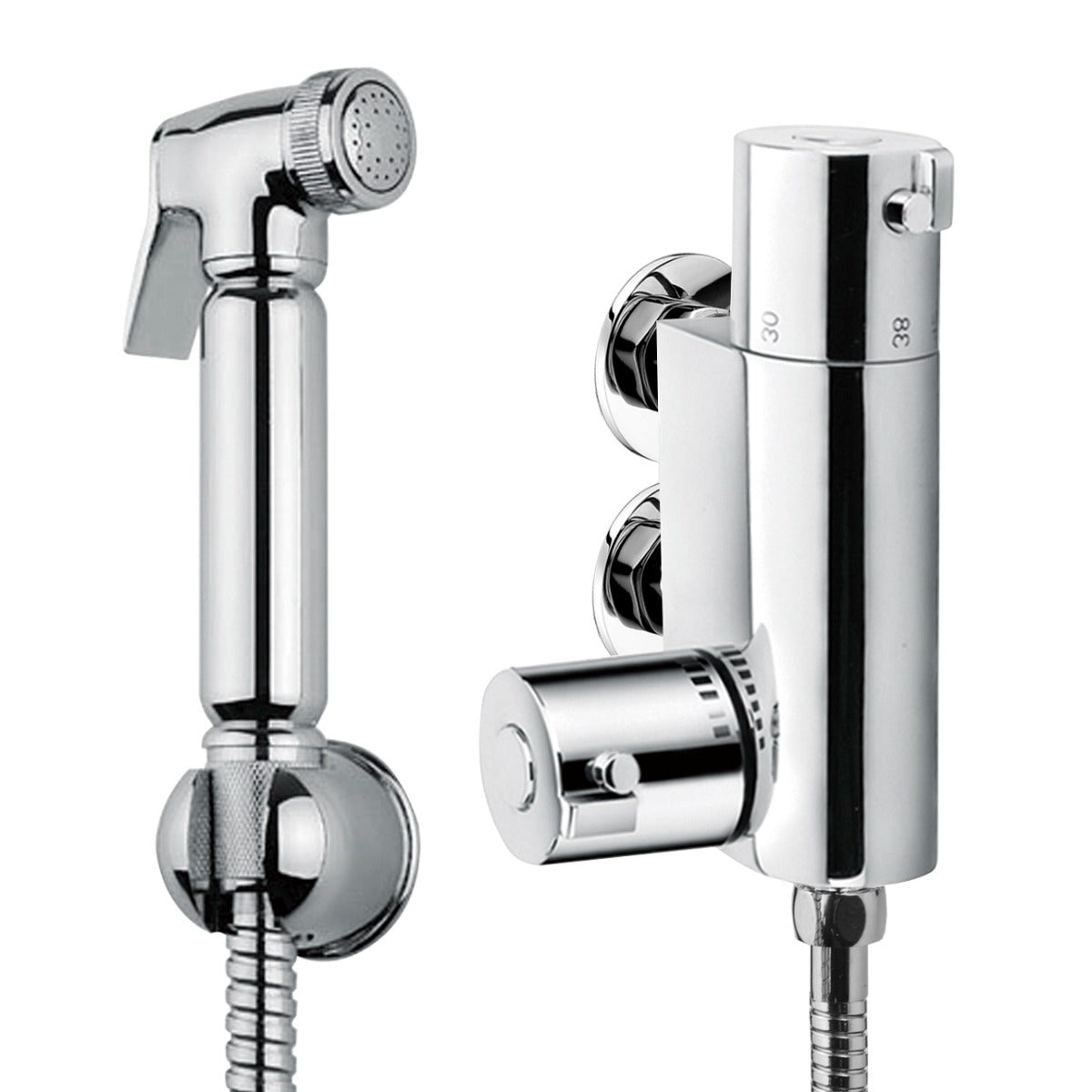 Fairford Standard Douche Spray Kit with Themo Valve