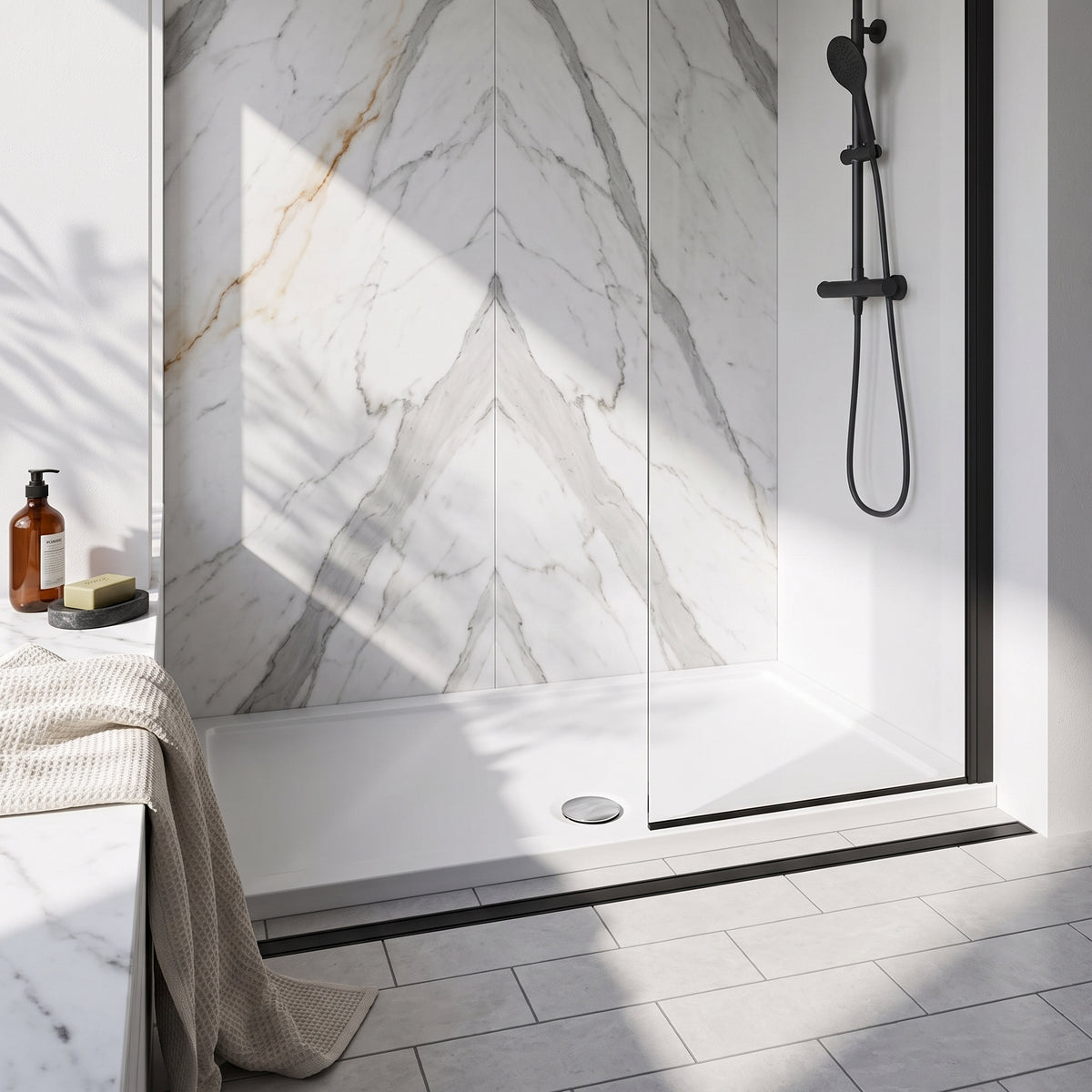 Fairford 1200 X 900mm Rectangular Shower Tray