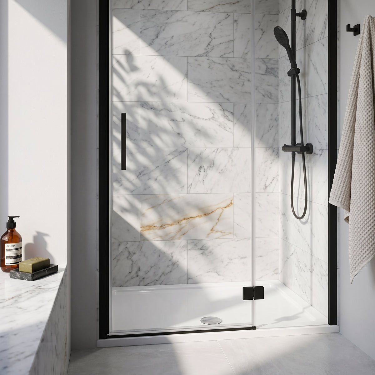 Fairford 1300 x 760mm Rectangular Shower Tray