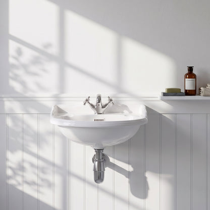 Fairford Winchester Pro 500mm 1 Tap Hole Wall Hung Basin