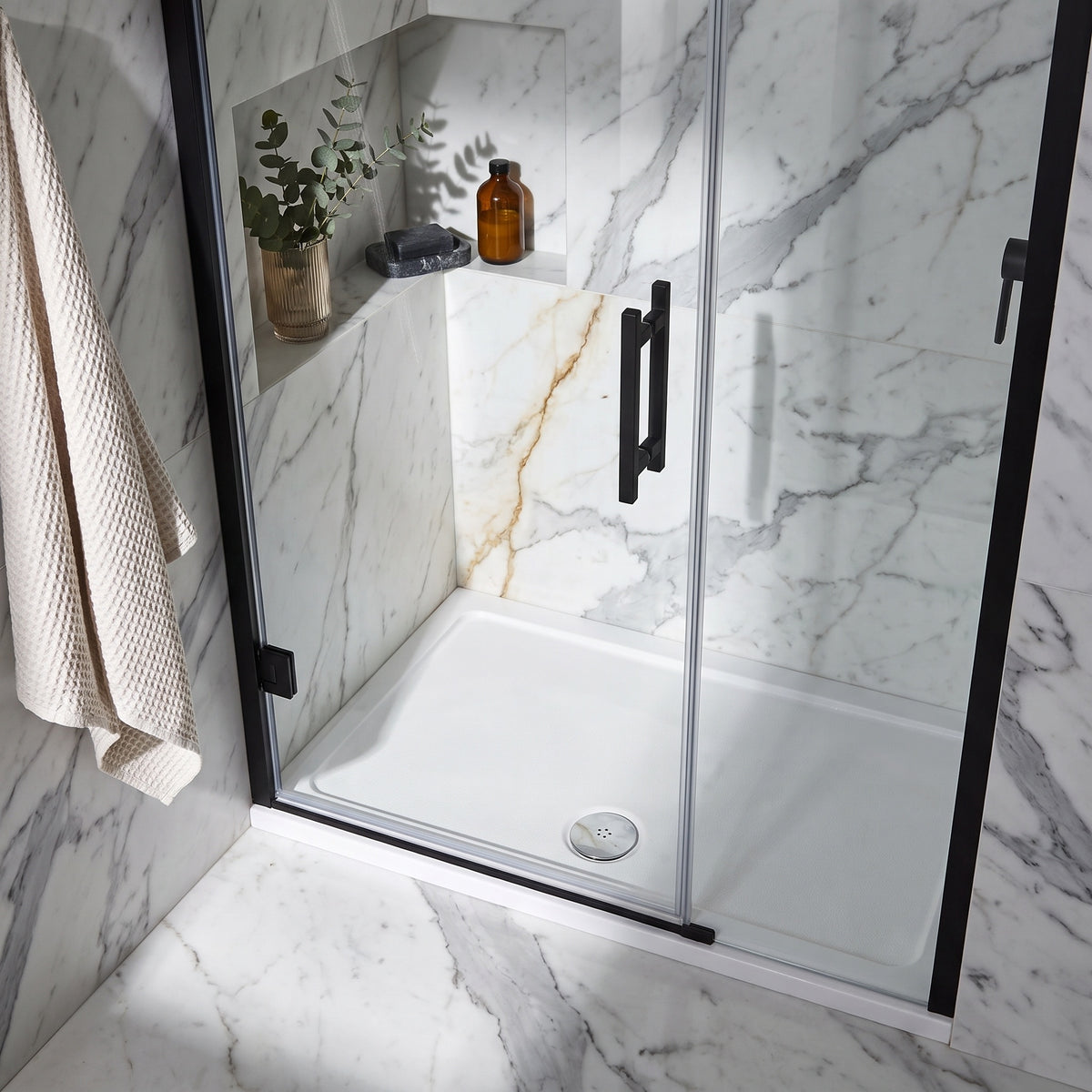 Fairford 1500 x 700mm Antislip Rectangular Shower Tray