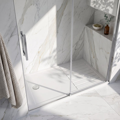 Fairford 1400 x 900 x 40mm Walk-In Shower Tray