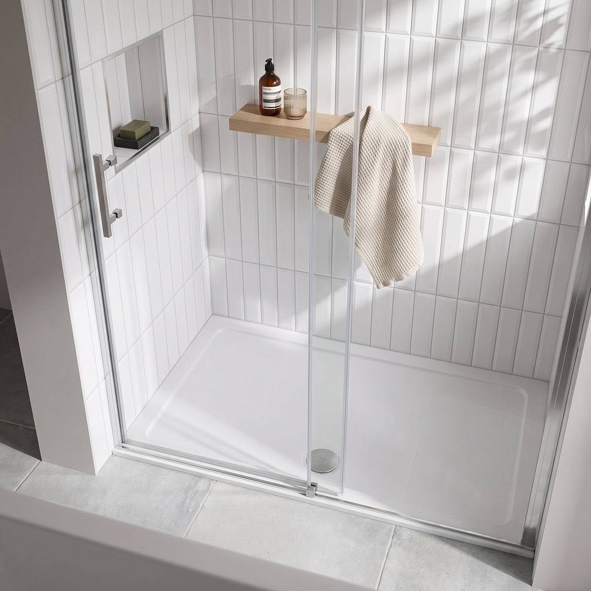Fairford 1800 x 800mm Rectangular Shower Tray