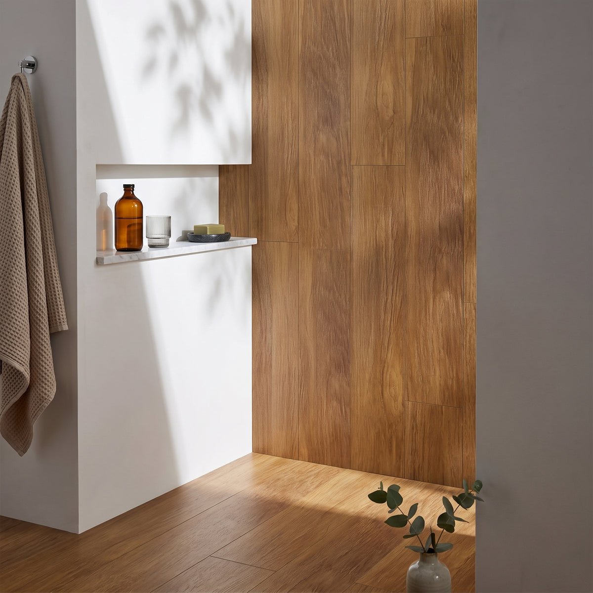 Fairford Warm Mahogany 1200 x 176mm Solidcore Waterproof Click Flooring Planks (Pack of 8) - 1.69m Per Pack