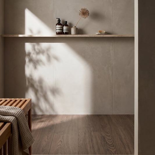 Fairford Dark Mocha 1200 x 176mm Solidcore Waterproof Click Flooring Planks (Pack of 8) - 1.69m Per Pack