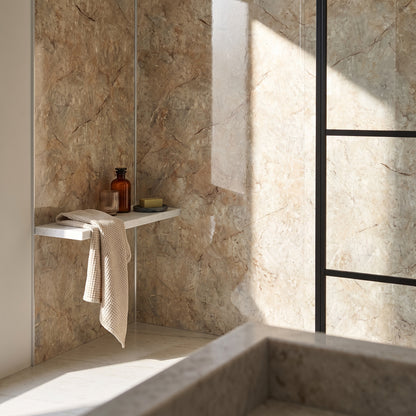 Hydraset Antique Marble Gloss 1200 x 2400 Setlock Wall Panel