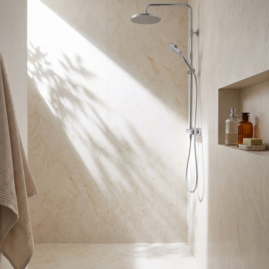 Hydraset Beige Eiger Square Edge 2400 x 1200