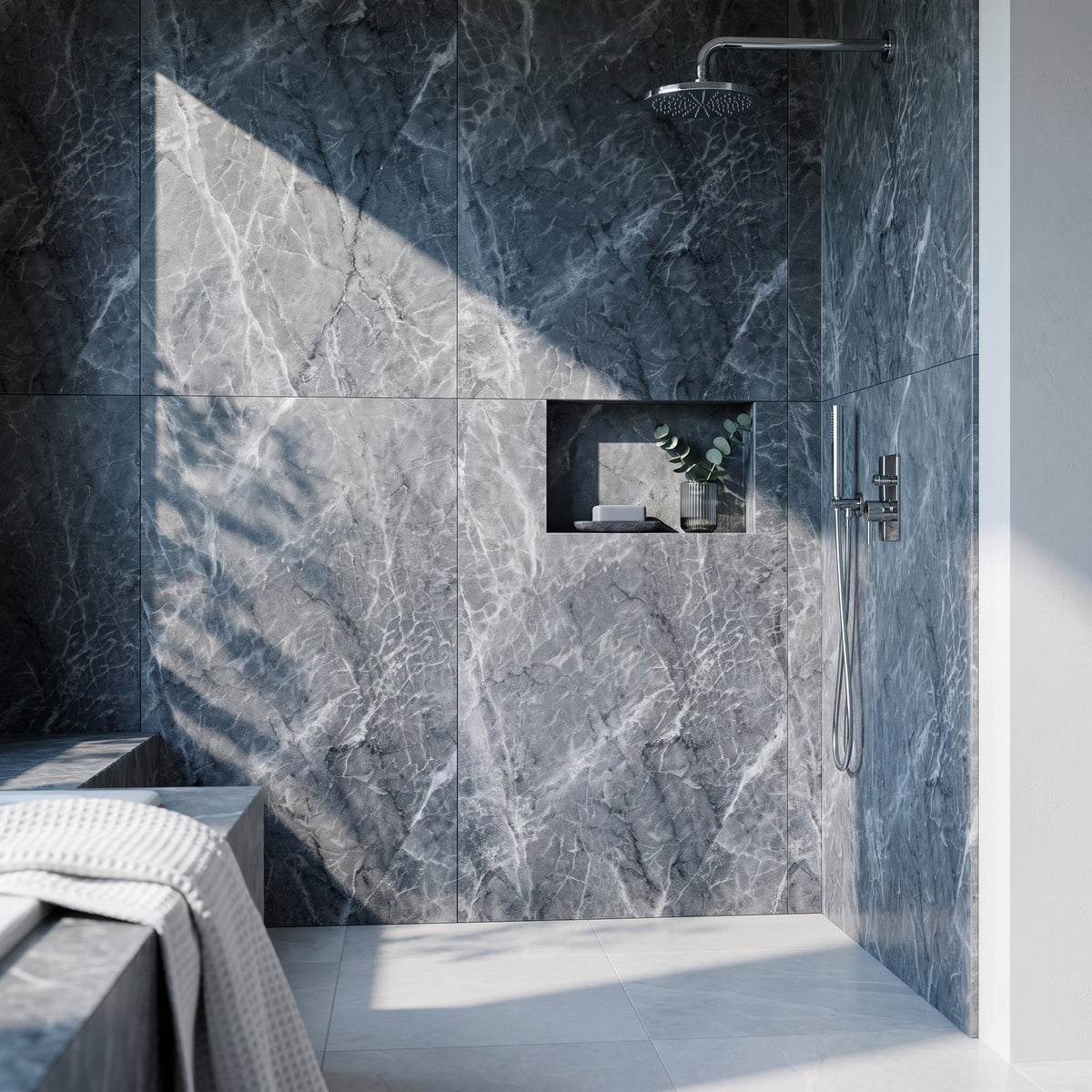Hydraset Black Bonito Square Edge 2400 x 1200