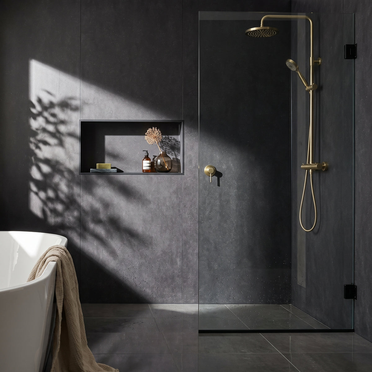 Hydraset Black Mineral Setlock 2400x1200mm