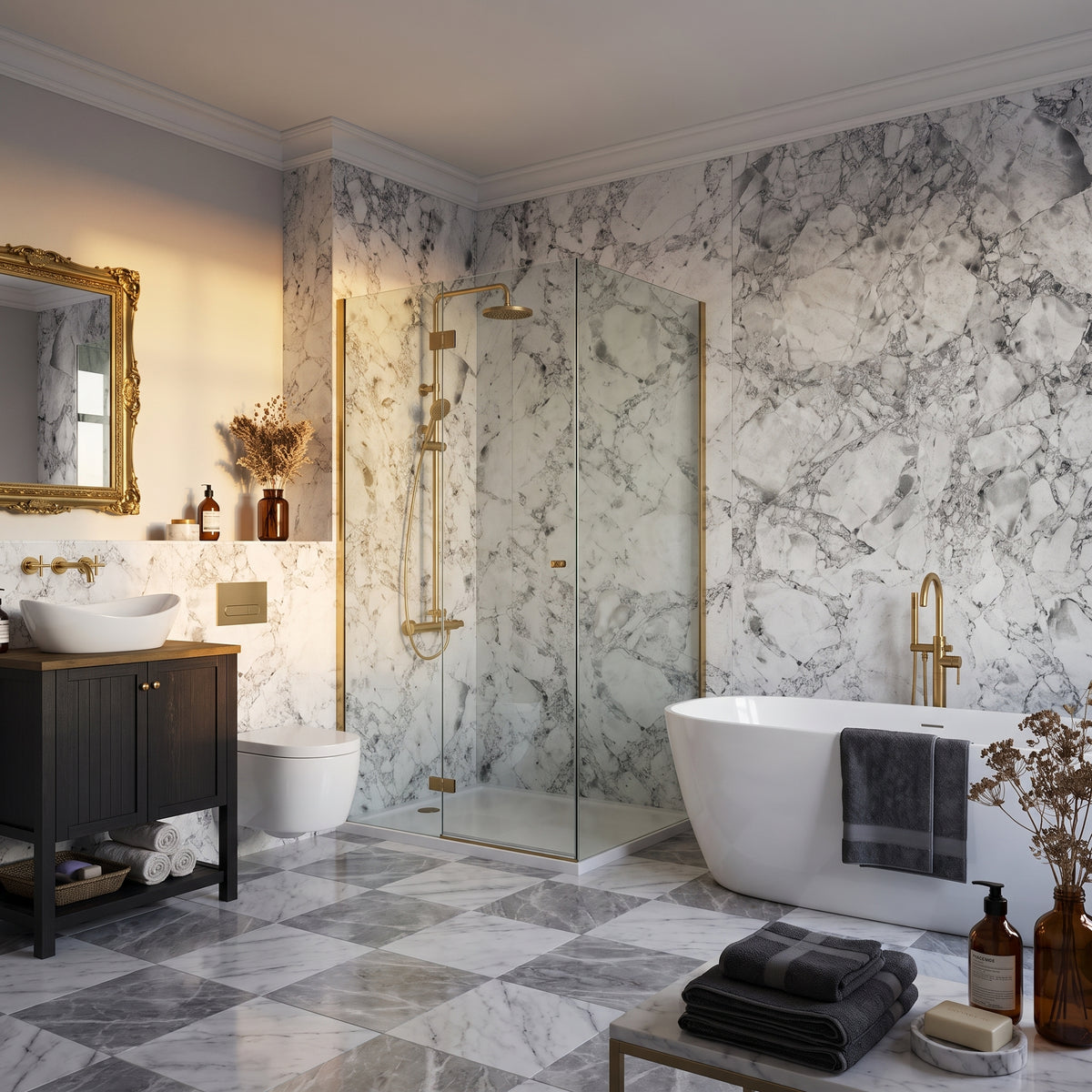 Hydraset Bianca Luna 1200 x 2400 Setlock Wall Panel