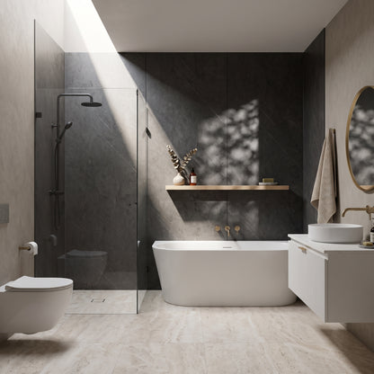 Hydraset Nero Graphite Matt 1200 x 2400 Setlock Wall Panel