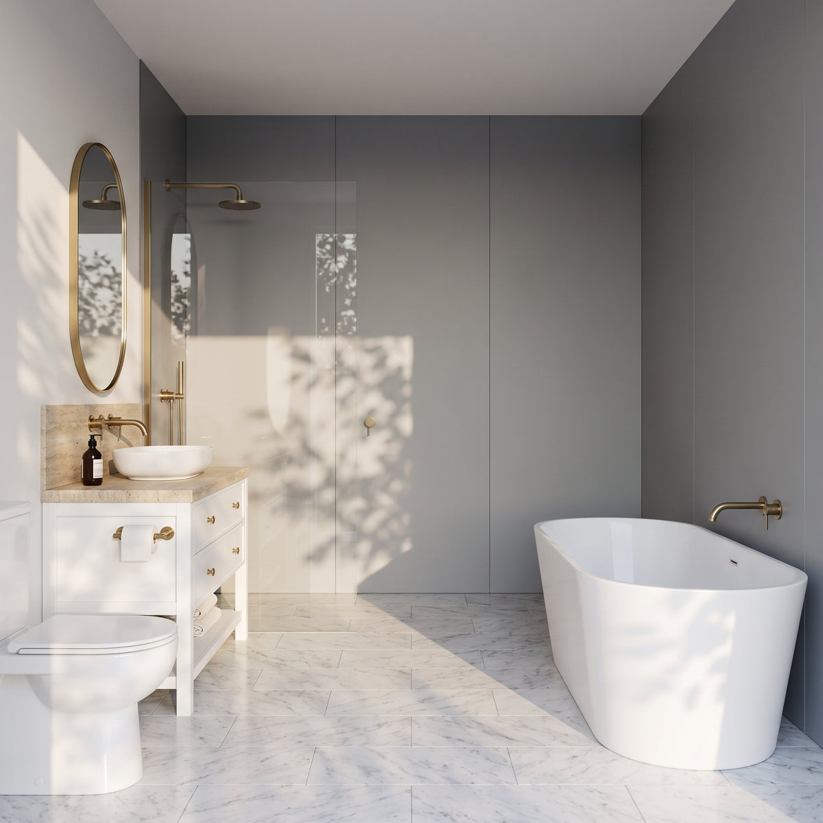 Hydraset Monument Grey Matt 1200 x 2400 Setlock Wall Panel