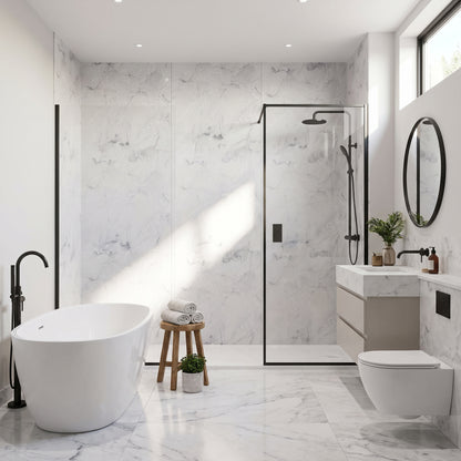 Hydraset Onyx Marble 1200 x 2400 Setlock Wall Panel