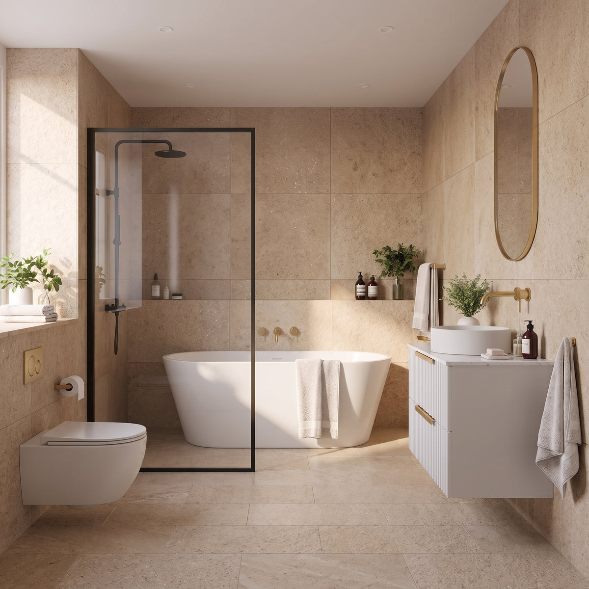 Hydraset New Sandstone Square Edge 2400 x 1200