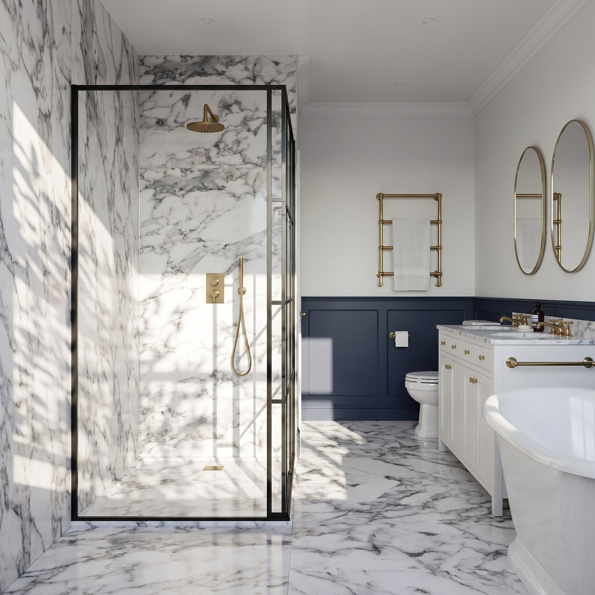Hydraset Pure Calacatta Marble Gloss Setlock 2400x1200mm