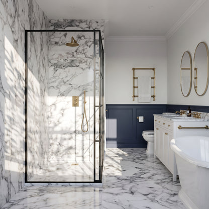 Hydraset Pure Calacatta Marble Gloss Setlock 2400x1200mm