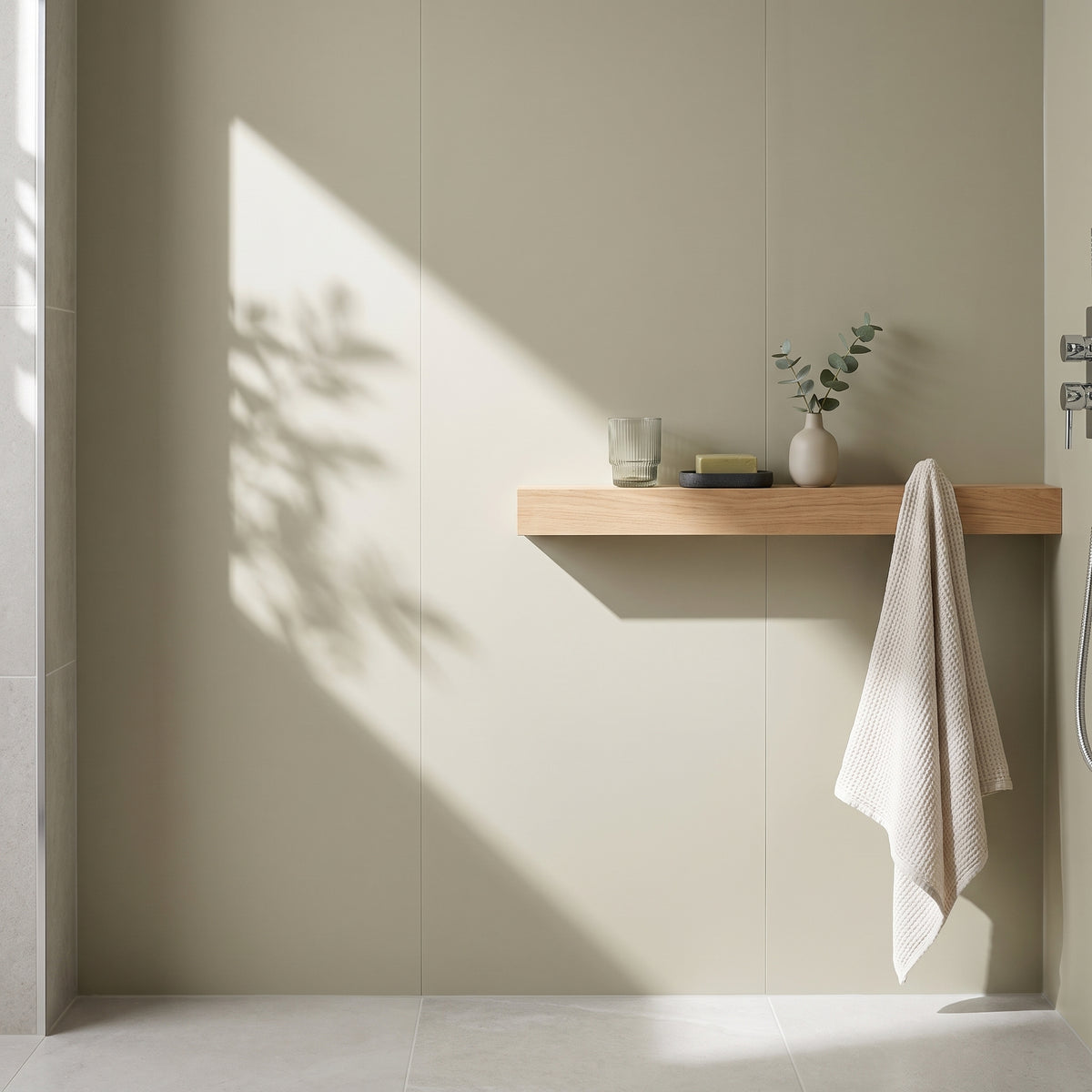 Hydraset Sage Green Matt 1200 x 2400 Setlock Wall Panel