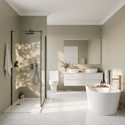 Hydraset Sage Green Matt 1200 x 2400 Setlock Wall Panel