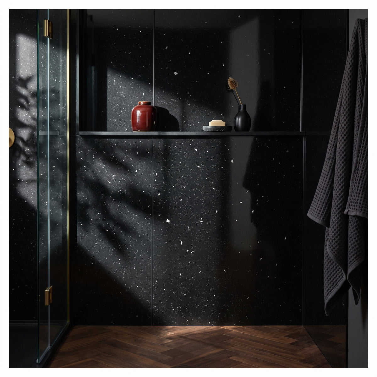 Hydraset Stardust Gloss 1200 x 2400 Setlock Wall Panel