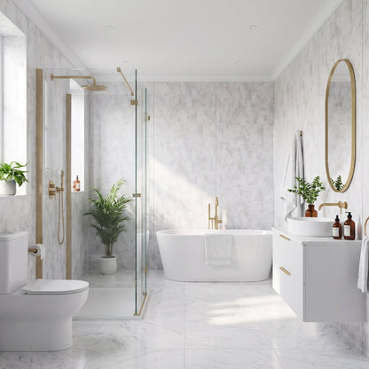 Hydraset Pure Light Marble Setlock 2400x1200mm