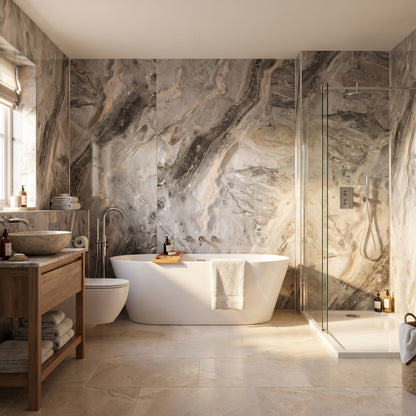 Hydraset Toffee Marble Setlock 2400 x 1200