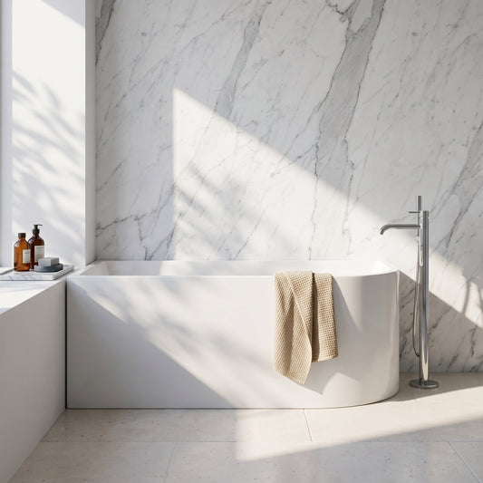 Fairford Reggio 1500 x 710 x 590mm Left Hand Corner Bath
