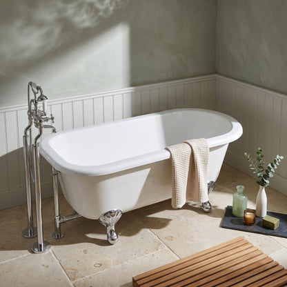 Fairford Kenilworth 1700mm Freestanding Baths - Various Feet Options-Corbel Feet