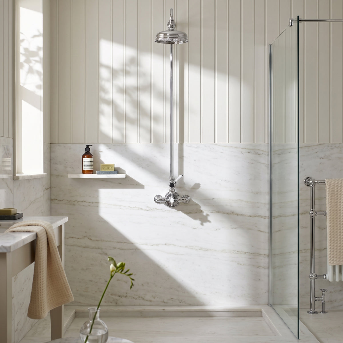 Fairford Winchester Pro Single Outlet Exposed Shower Kit