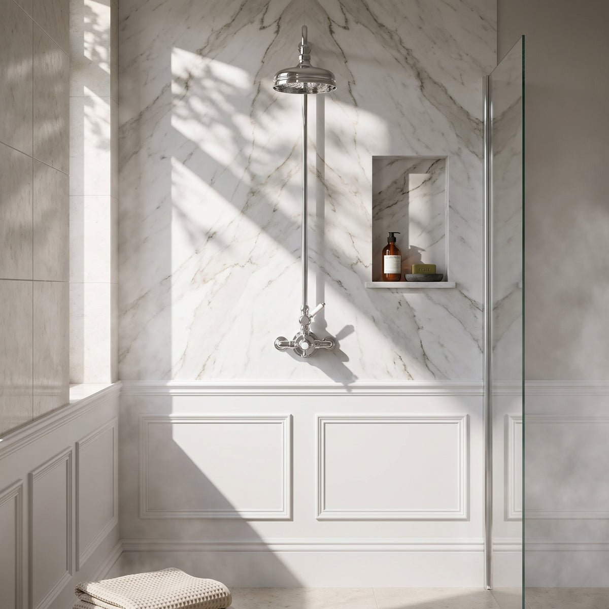 Fairford Winchester Pro Single Outlet Exposed Shower Kit