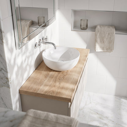 Fairford Bleached Oak Co-ord Worktop 1200 x 390 x 18mm