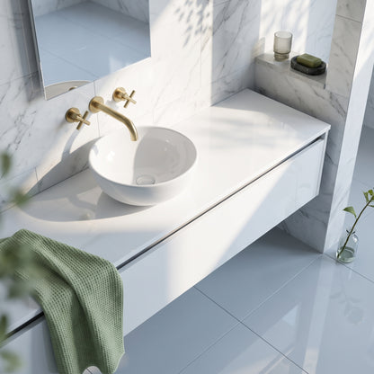 Fairford Laminate Worktop - White Gloss - 2000 x 600 x 28mm