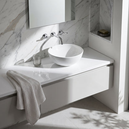 Fairford Laminate Worktop - White Gloss, 3000 X 360 X 28MM