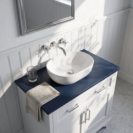 Fairford Midnight Blue Co-ordinating Worktop 600 x 390 x 18m