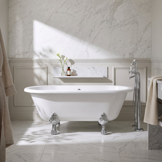 Fairford Bolsover 1700mm Freestanding Baths - Various Feet Options-Pride Feet