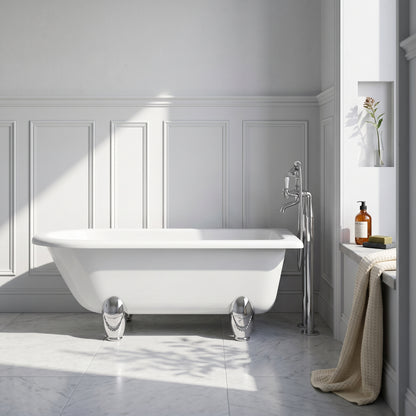 Fairford Middleham 1700mm Freestanding Bath with Deacon Feet
