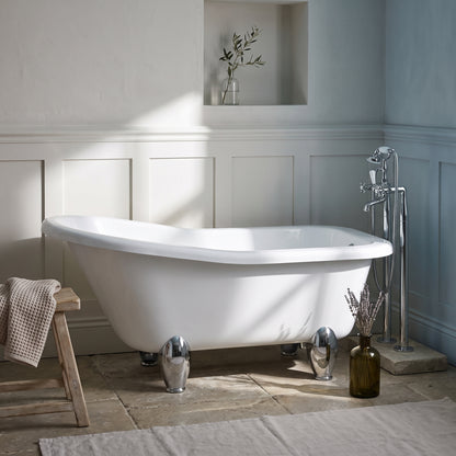 Fairford Portchester 1500mm Freestanding Baths - Various Feet Options-Deacon Feet