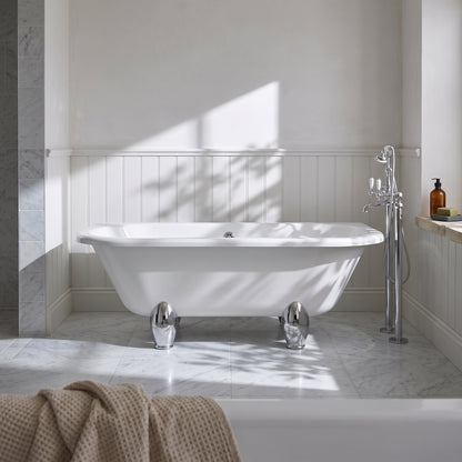 Fairford Warkworth 1700mm Freestanding Baths - Various Feet Options-Deacon Feet