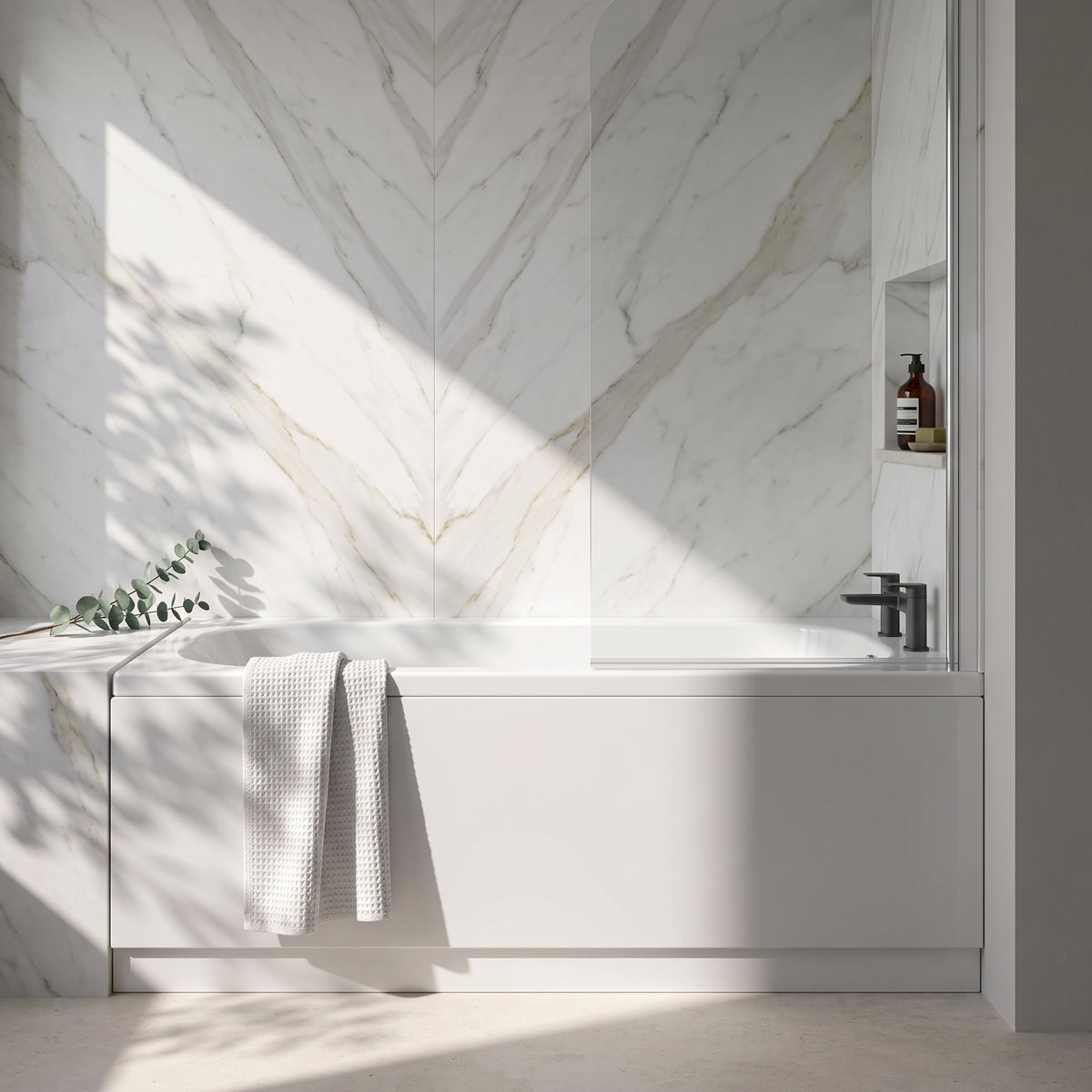 1600 x 700mm Steel Bath, 2TH