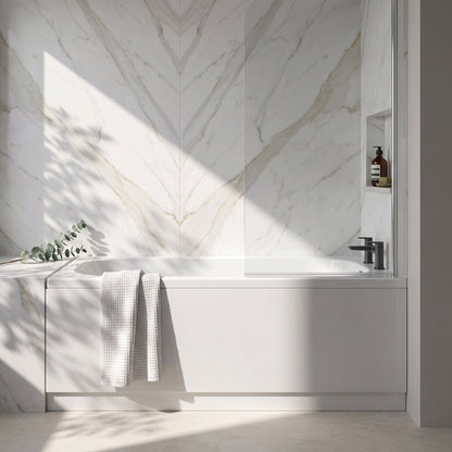 1600 x 700mm Steel Bath, 2TH