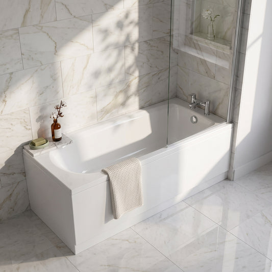 Fairford Novus 1700 x 700mm Single Ended Straight Bath